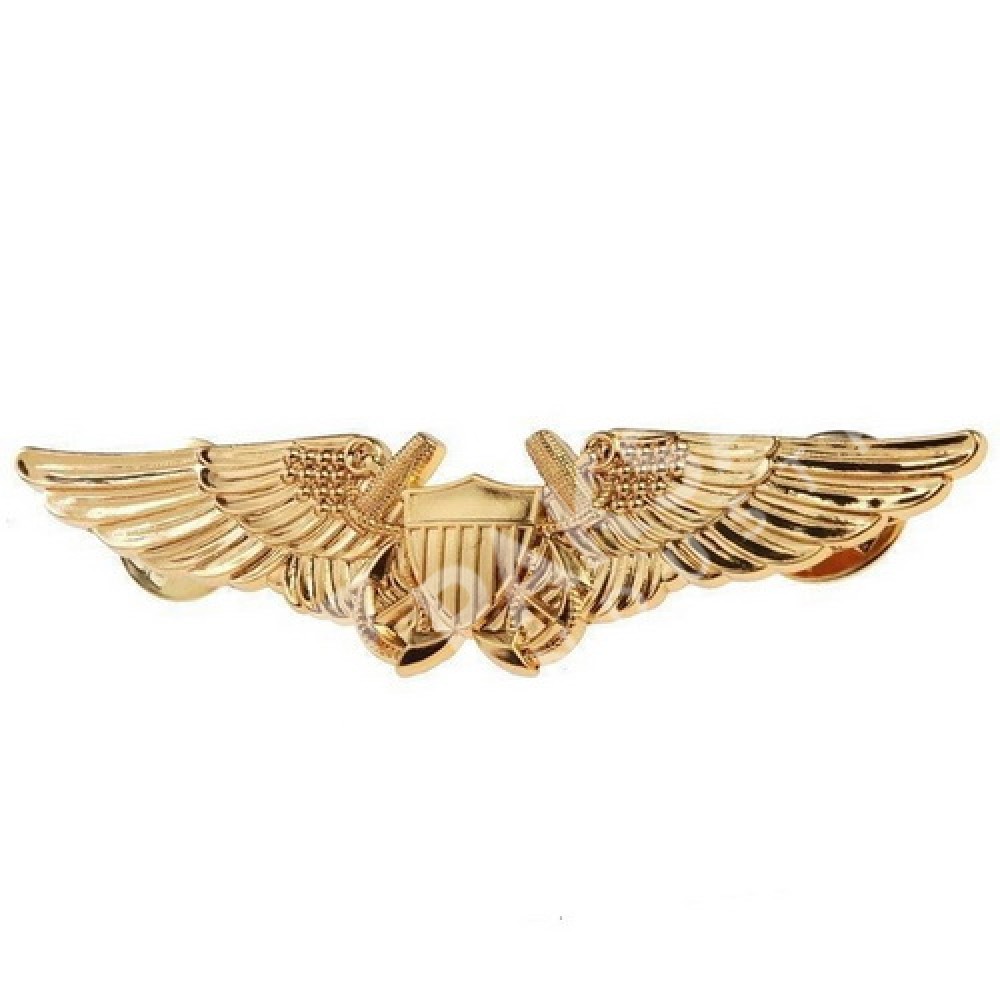 Metal Wings Badge